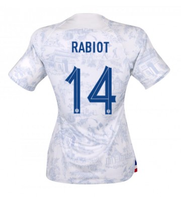 Frankrike Adrien Rabiot #14 Bortatröja Kvinnor VM 2022 Kortärmad